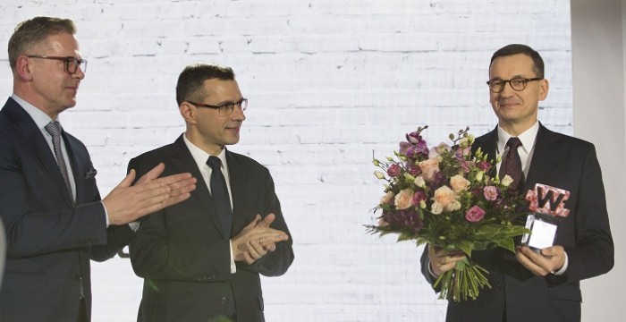 Premier Mateusz Morawiecki Człowiekiem Wolności tygodnika Sieci