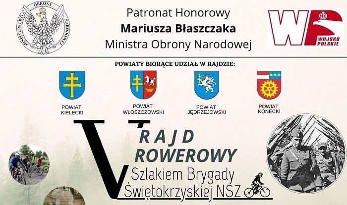 Rajdem rowerowym upamiętnią Brygadę Świętokrzyską