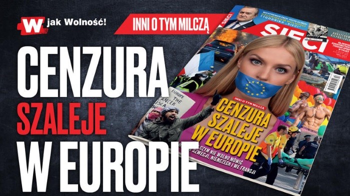 Rybińska w "Sieci": Europejczyk zakneblowany