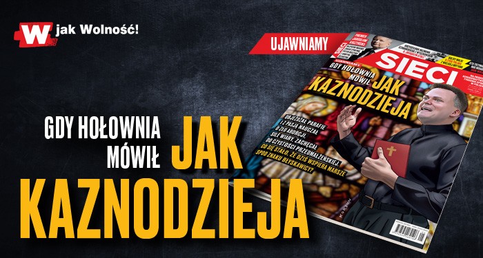 "Sieci": Gdy Hołownia mówił jak kaznodzieja