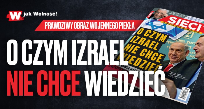"Sieci": Morawiecki wygrywa z Netanjahu
