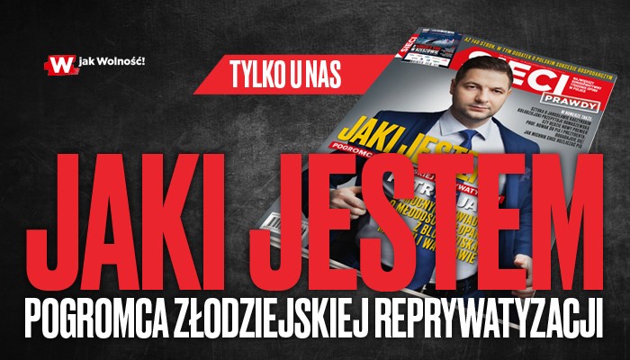 „Sieci”: Patryk Jaki – pogromca złodziejskiej reprywatyzacji „Sieci”: Patryk Jaki – pogromca złodziejskiej reprywatyzacji