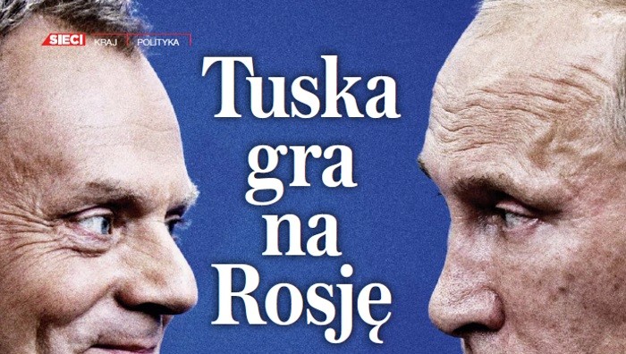 "Sieci": Tusk gra na Rosję