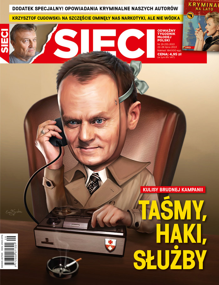 Taśmy, haki, służby Taśmy, haki, służby
