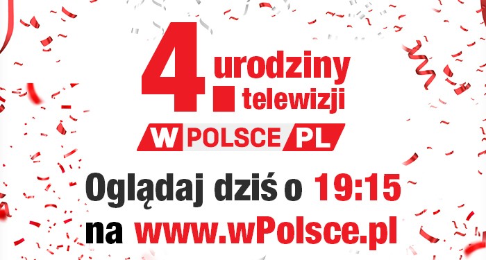 Telewizja wPolsce.pl świętuje 4. urodziny – zobacz galę!