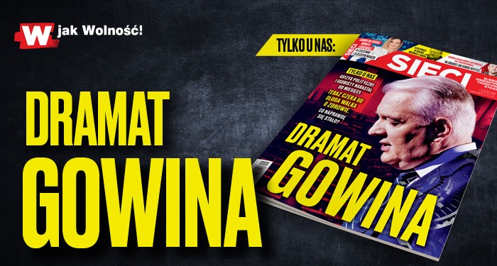 W nowym "Sieci": Dramat Gowina