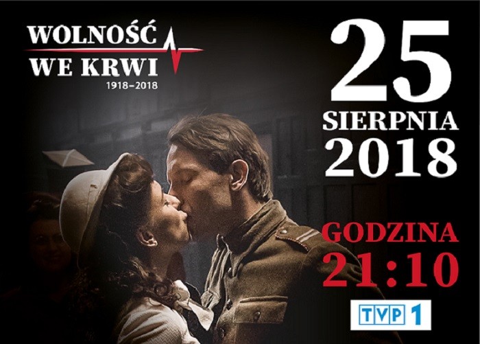 Widowisko "Wolność we krwi" 25 sierpnia w TVP1 i TVP Polonia