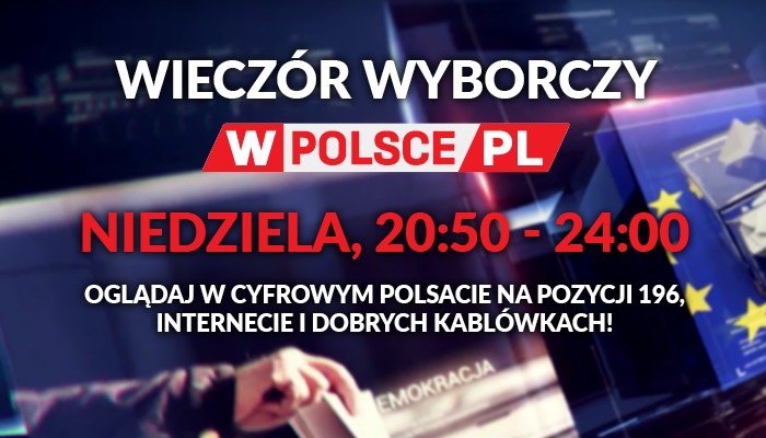 Wieczór wyborczy oglądaj w telewizji wPolsce.pl