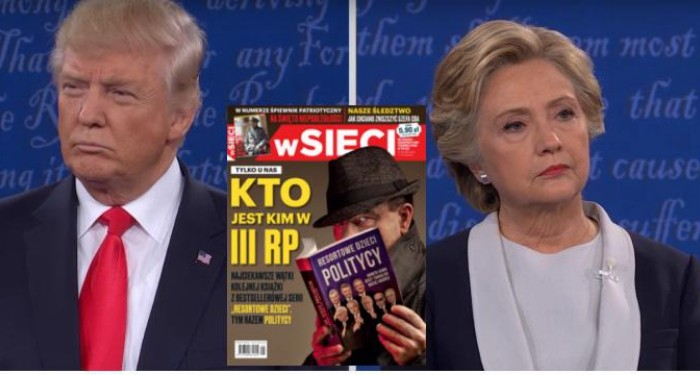 "wSieci": Clinton vs Trump