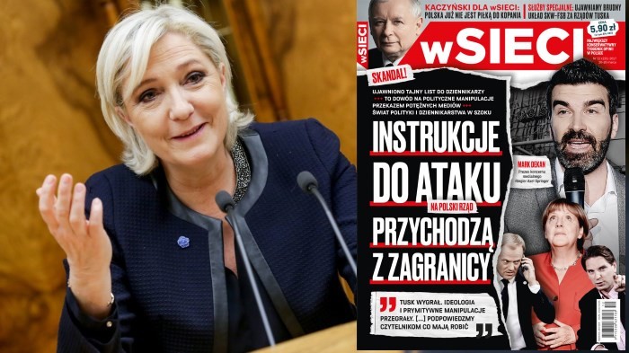 "wSieci": Le Pen u bram