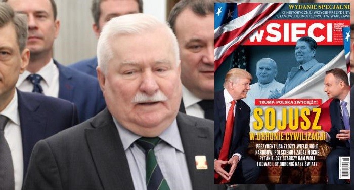 „wSieci”: Tonący Wałęsy się chwyta