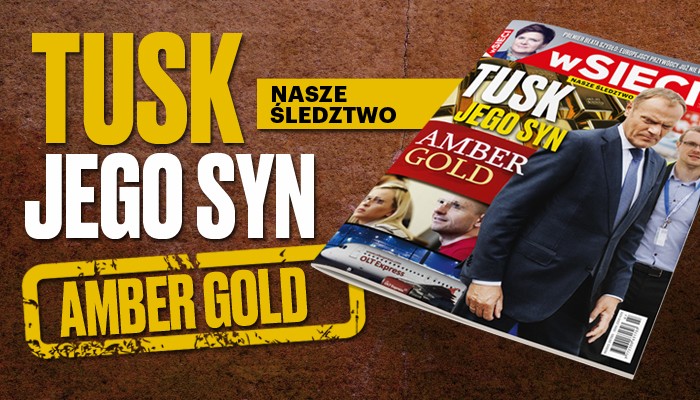 "wSieci": Tusk, jego syn i Amber Gold