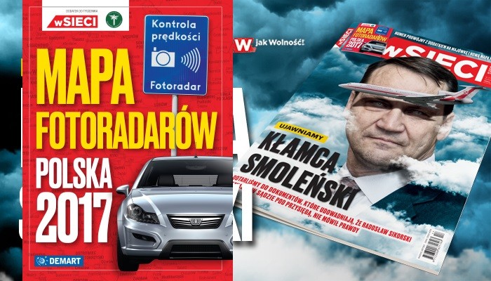 „wSieci” z aktualną mapą samochodową Polski