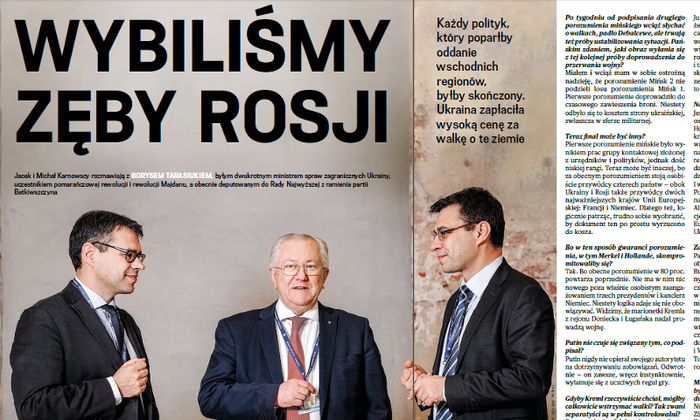 „Wybiliśmy zęby Rosji”