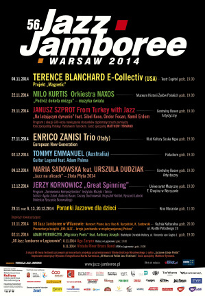 56 Międzynarodowy Festiwal Jazz Jamboree 2014