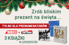 Aż 3 książki w prezencie dla prenumeratorów!