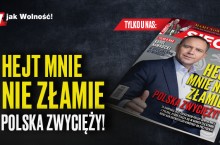  Hejt mnie nie złamie. Polska zwycięży!