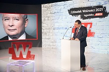 Jarosław Kaczyński Człowiekiem Wolności tygodnika „Sieci” 