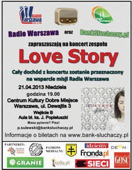 Koncert charytatywny zespołu Love Story