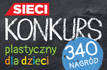 Konkurs plastyczny dla dzieci - aż 340 nagród!