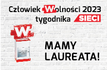 Mamy laureata nagrody Człowiek Wolności tygodnika Sieci za 2023 rok!