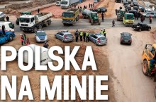 Polska na minie i piramida drogowa