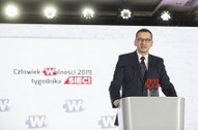 Premier Mateusz Morawiecki Człowiekiem Wolności tygodnika Sieci