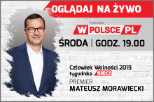 Premier Morawiecki, Człowiek Wolności tygodnika Sieci w telewizji wPolsce.pl 