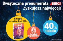 Prenumerata Sieci z prezentem – inspirującą książką na cały 2024 rok