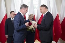 Prezydent Andrzej Duda laureatem nagrody Biało-czerwonych Róż portalu wPolityce.pl