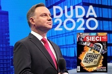 "Sieci": Duda przetrwał nawałnicę