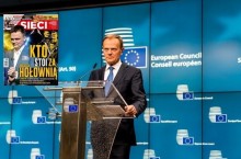 "Sieci": Tusk przebrał się za męża stanu