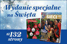 Tygodnik „Sieci” na święta – aż 132 strony!