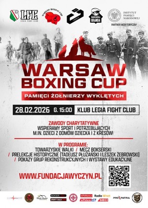 Warsaw Boxing Cup Pamięci Żołnierzy Wyklętych już 28 lutego w Legia Fight Club