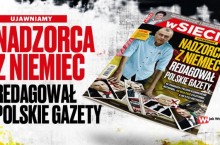 "wSieci": Nadzorca z Niemiec redagował polskie gazety