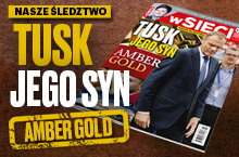 "wSieci": Tusk, jego syn i Amber Gold